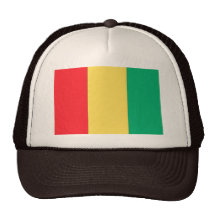 Guinea Flag Mesh Hats