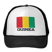 Guinea Flag Mesh Hats
