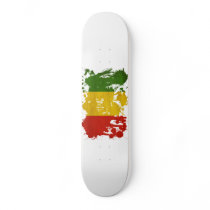 Guinea Flag Custom Skateboard