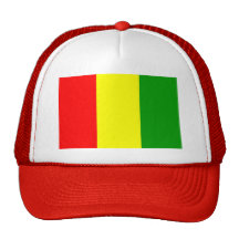 Guinea Flag Trucker Hats