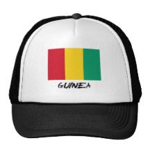 Guinea Flag Trucker Hats