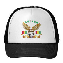 Guinea Football Designs Mesh Hats