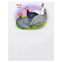 Guinea Fowl Quartet Flyers
