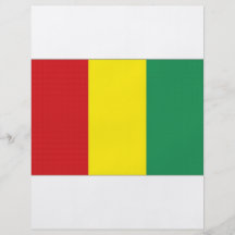 Guinea National Flag Full Color Flyer