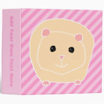 Guinea Pig. 3 Ring Binders