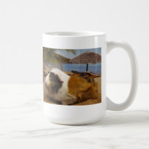 Guinea Pig Beach Baby Coffee Mug