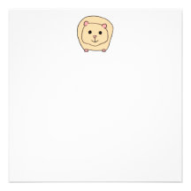 Guinea Pig Cartoon. Invite