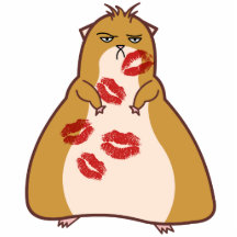 Guinea Pig Kisses Cut Out