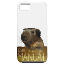 Guinea Pig Manual iPhone 5 Case