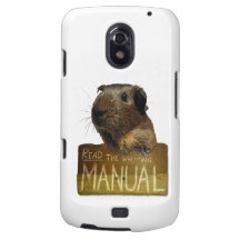 Guinea Pig Manual Samsung Galaxy Nexus Cover