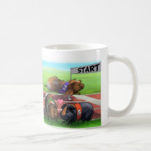 Guinea Pig Race Mugs