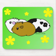 Guinea Pigs Mouse Mat