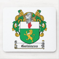 Guinness Family Crest Mouse Mats