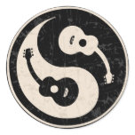 guit-yang1-blk-tan-T Stickers
