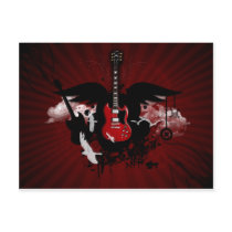 guitar1 postcard