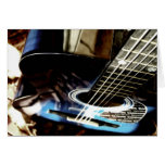 Guitar Acoustic Blues Card