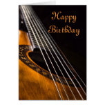 Guitar birthday card