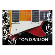 Guitar Business card