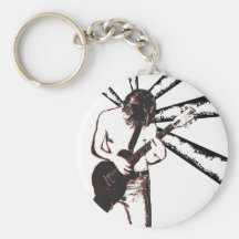 Guitar Chain Key Chain