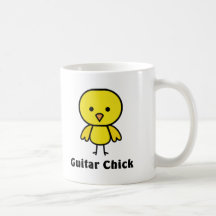 Guitar Chick Coffee Mug