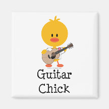 Guitar Chick Magnet