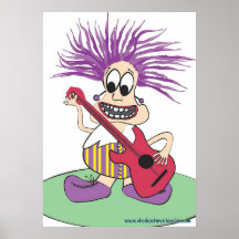 Guitar Dude Posters