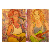 Guitar Girls Business Card