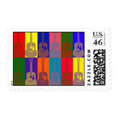 Guitar Heaven Postage by blinkmedude