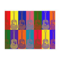 Guitar Heaven Postcard