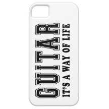 Guitar It's way of life iPhone 5 Cases