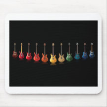 Guitar Lineup Mouse Pads