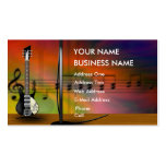 Guitar - Music Business Card