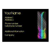Guitar - Musician Business Card