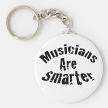Guitar Musicians Are Smarter Key Chain