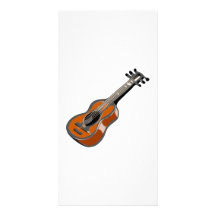 Guitar Photo Greeting Card