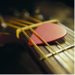 Guitar Pick Tucked in Strings Photo Cutouts
