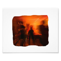 Guitar Player and Dancers Zoomed Photo Art