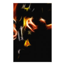 Guitar Player Customized Stationery