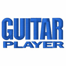 Guitar Player embroidered shirts