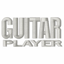 Guitar Player embroidered shirts