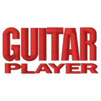 Guitar Player embroidered shirts
