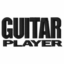 Guitar Player embroidered shirts