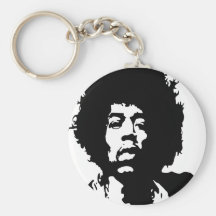Guitar player key chains