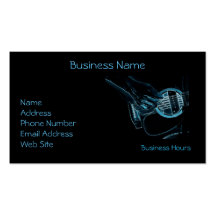 Guitar Player Music Lover's Business Cards