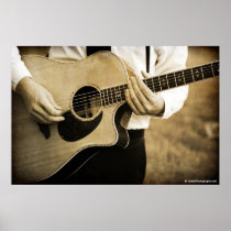 Guitar Player Posters