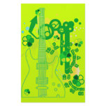 GUITAR-POP TUNES STATIONERY DESIGN