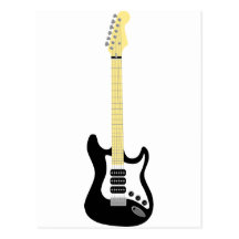 guitar post cards