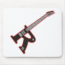 Guitar R Mouse Pad