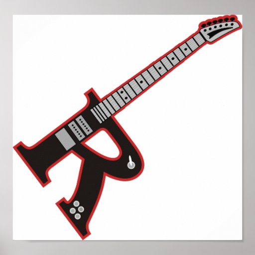 Guitar R Poster
