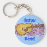 Guitar Road Keychains